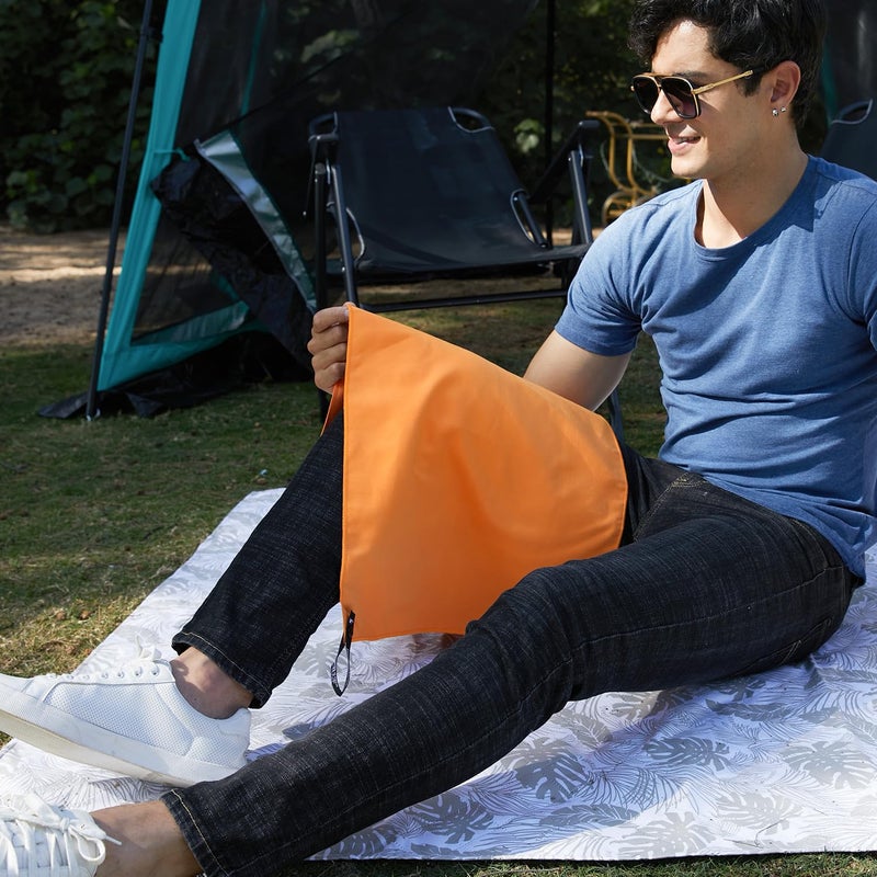 Rainleaf Microfiber Towel Perfect Travel & Gym & Camping Towel. Quick Dry - Super Absorbent - Ultra Compact - Lightweight. Suitable for Trip, Beach, Shower, Backpacking, Pool - Image 4